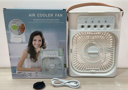 Multifunction Water Spray Mist Fan Air Cooler fan USB Electric Fan Portable Fan Air Conditioner Humidifier Fan for Home